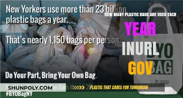 Annual Plastic Bag Usage: Government Data Reveals Shocking Statistics