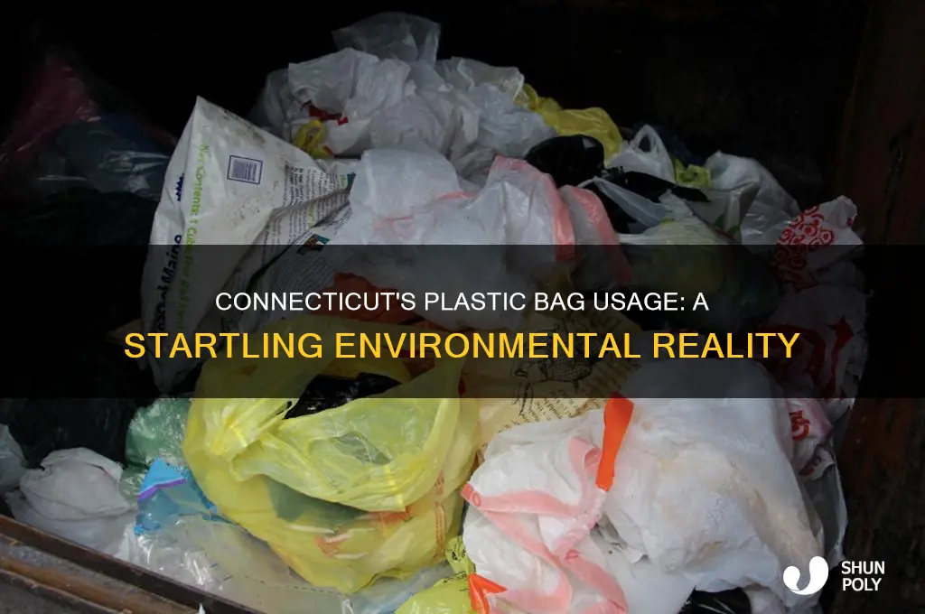 how many plastic bags are used in ct