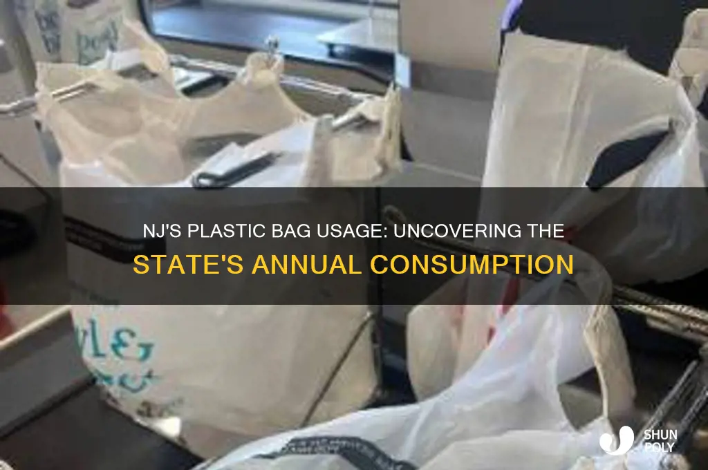 how many plastic bags does nj use