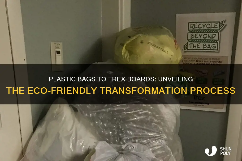 how many plastic bags in trex board