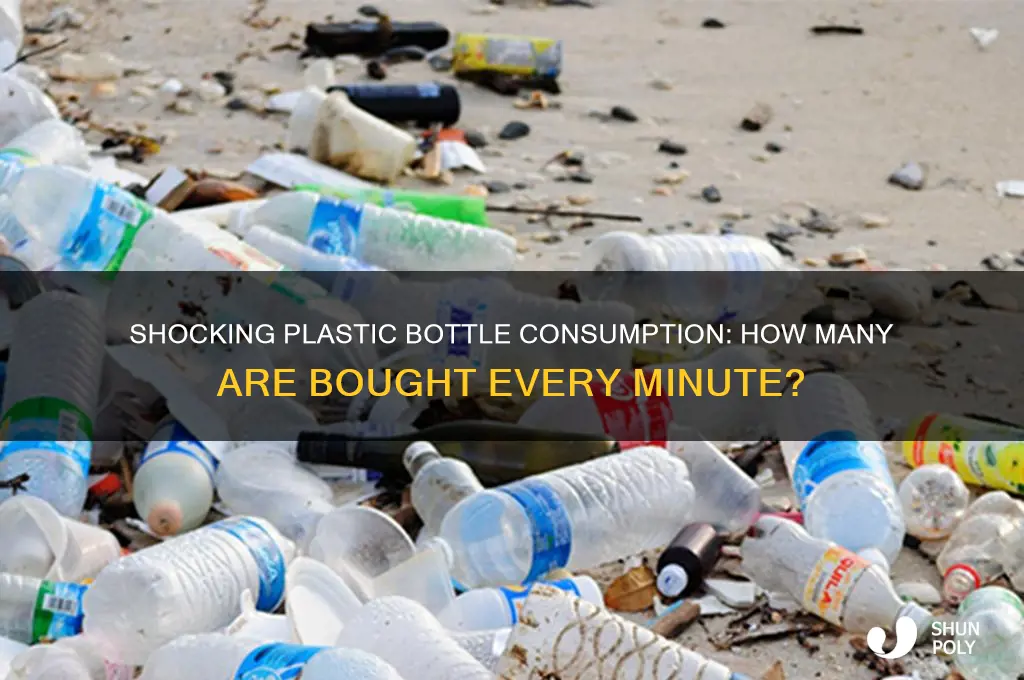 how many plastic bottles are bought every minute