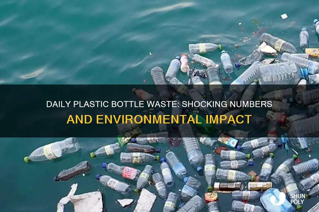 how many plastic bottles are thrown away each day