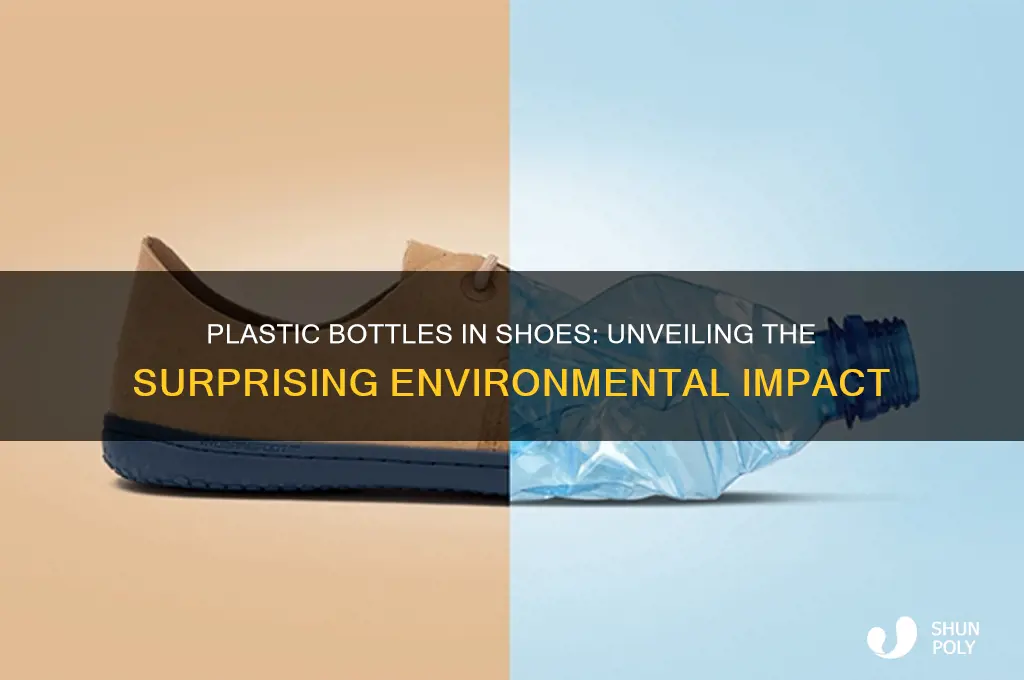 how many plastic bottles are used in a shoe