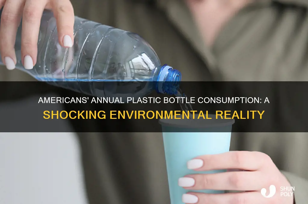 how many plastic bottles do americans go through every year