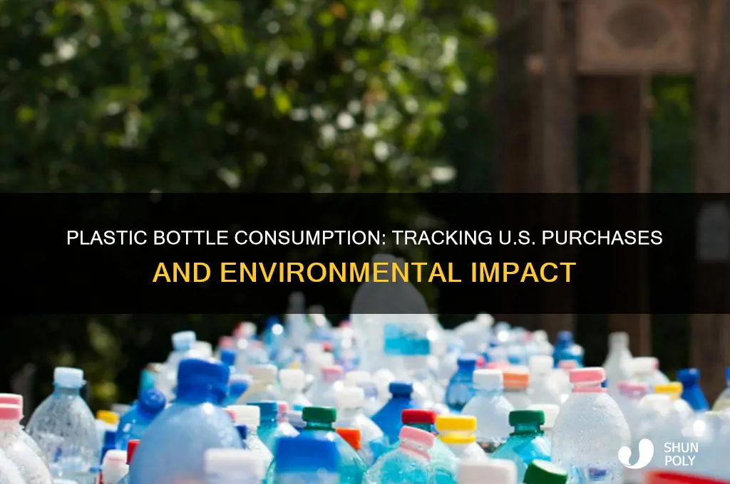 how many plastic bottles were purchased in the united states