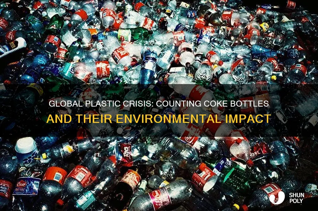 how many plastic coke bottles in world