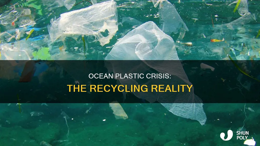 how many plastic is recycled once is on the oceans