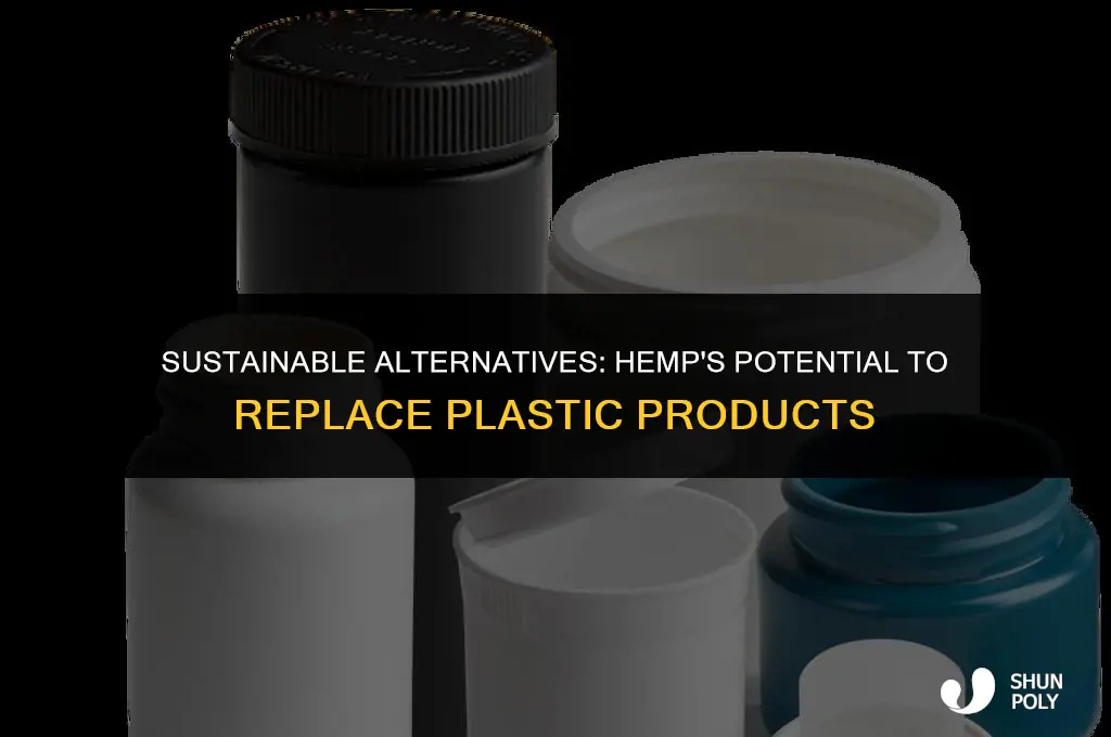 how many plastic products could be made with hemp
