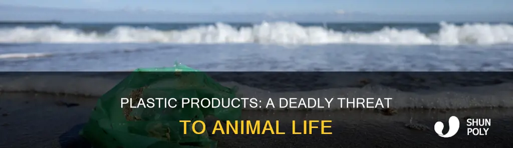 how many plastic products kill animals