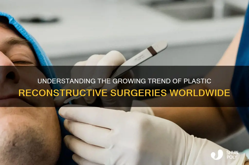 how many plastic reconstructive surgery