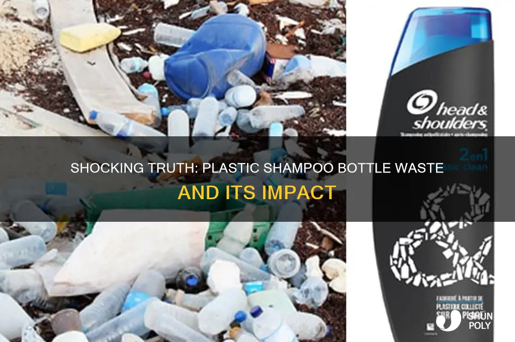 how many plastic shampoo bottles are thrown away