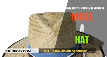 Crafting a Hat: The Surprising Number of Plastic Straws Required