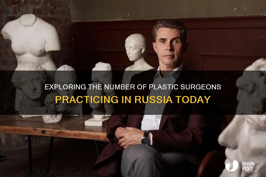 how many plastic surgeons in russia