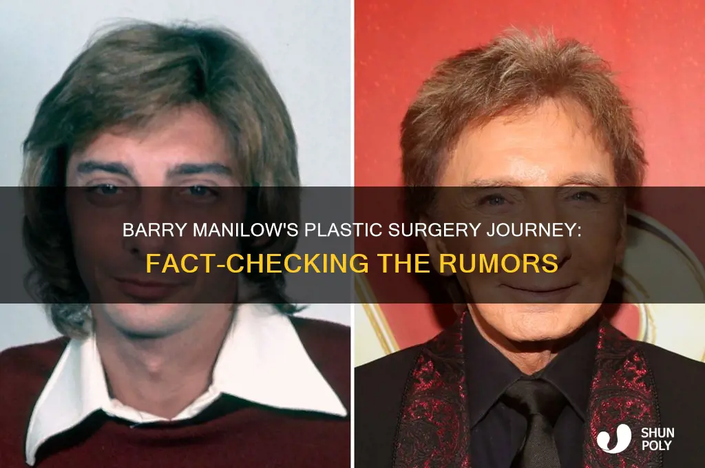 how many plastic surgeries did barry manilow have