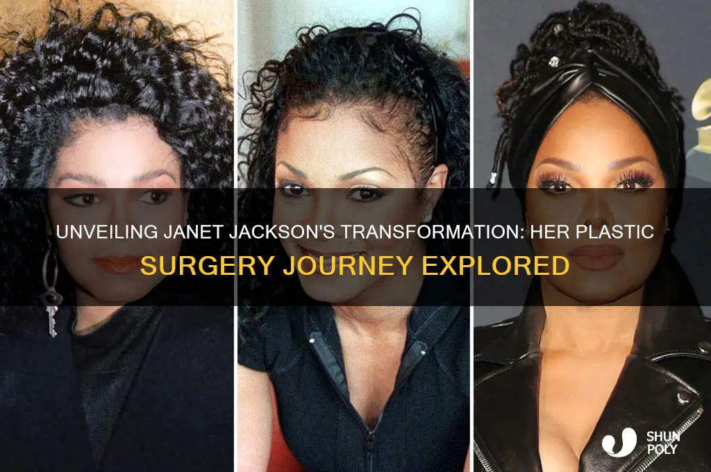 how many plastic surgeries did janet jackson have
