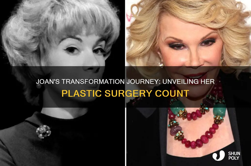 how many plastic surgeries did joan have