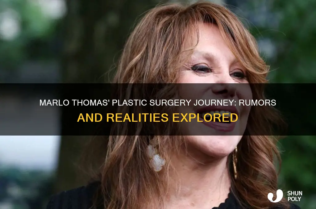 how many plastic surgeries did marlo thomas have