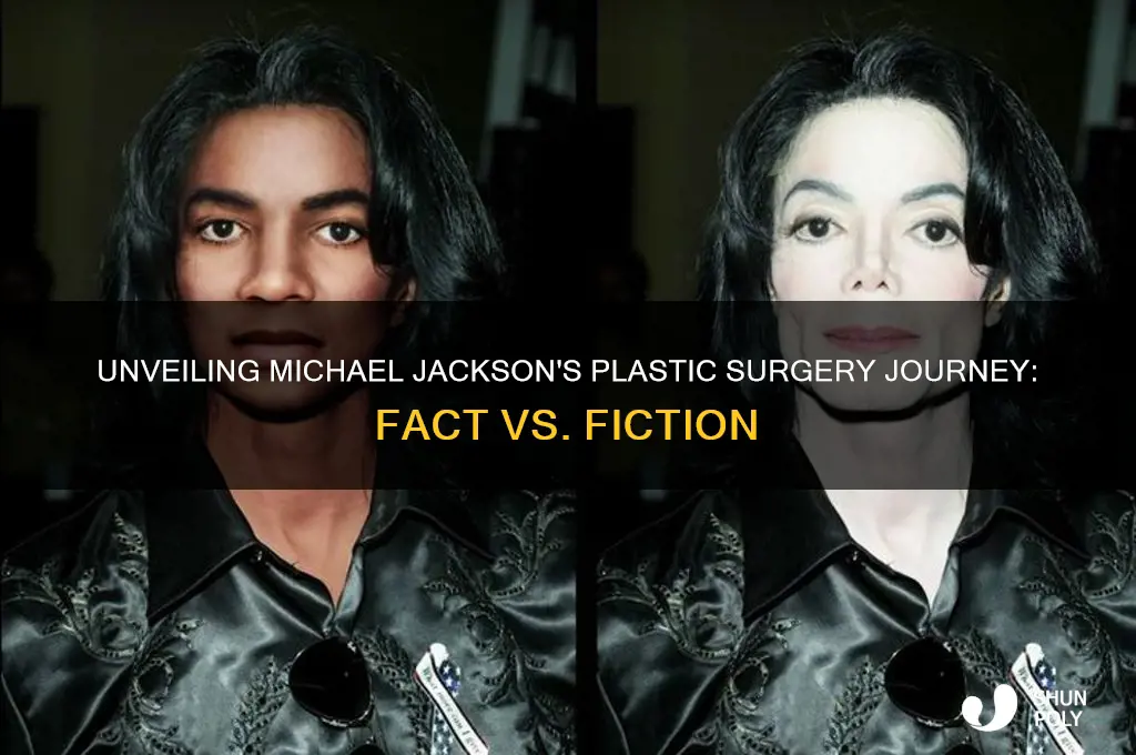how many plastic surgeries did michael have