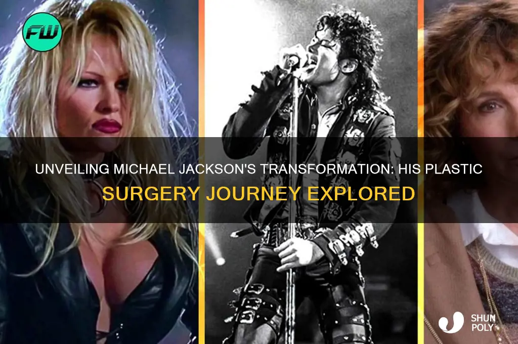 how many plastic surgeries did mj have