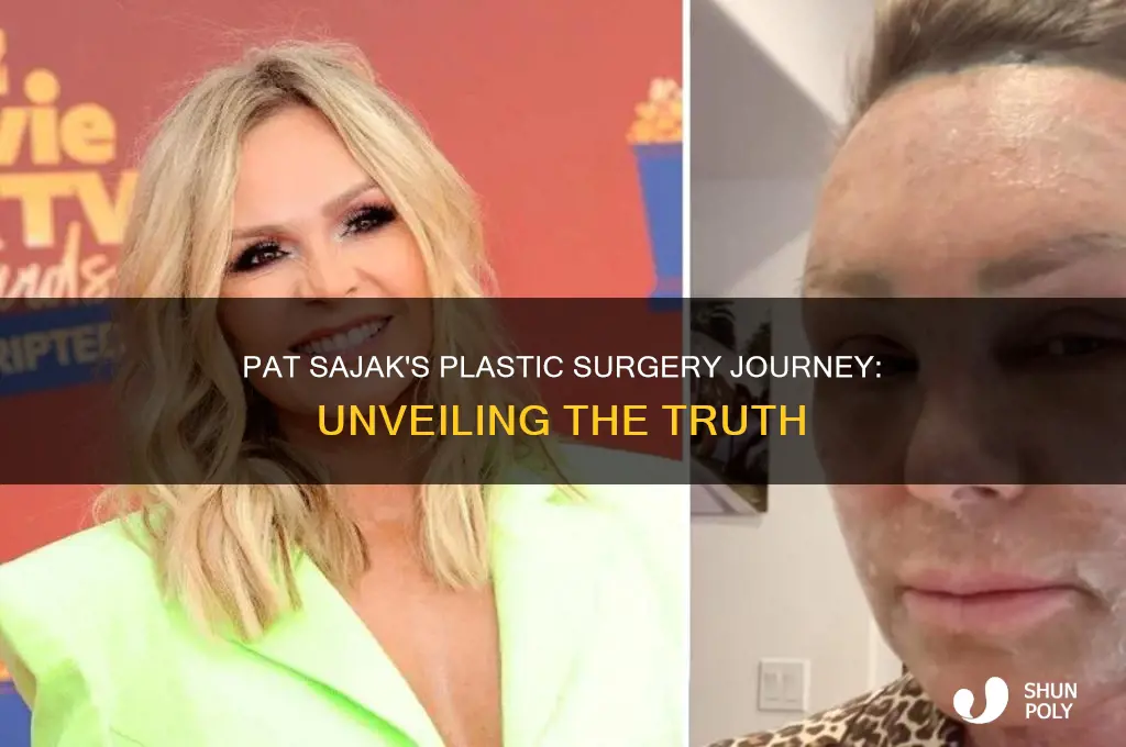 how many plastic surgeries did pat sajak have