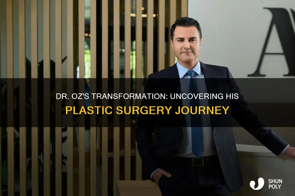 how many plastic surgeries has dr oz had