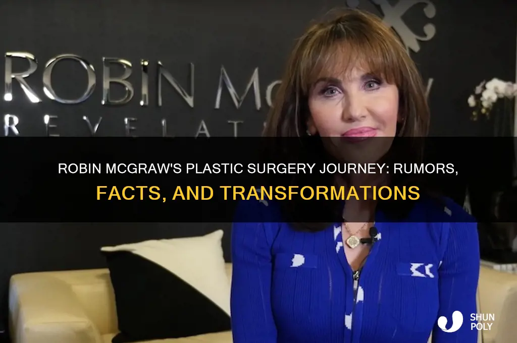 how many plastic surgeries has robin mcgraw had