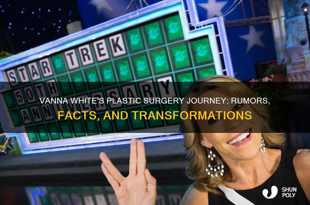 how many plastic surgeries has vanna white had