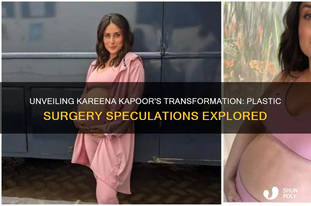 how many plastic surgeries kareena kapoor has done