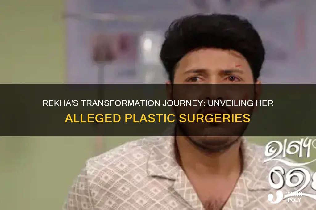 how many plastic surgeries rekha has done