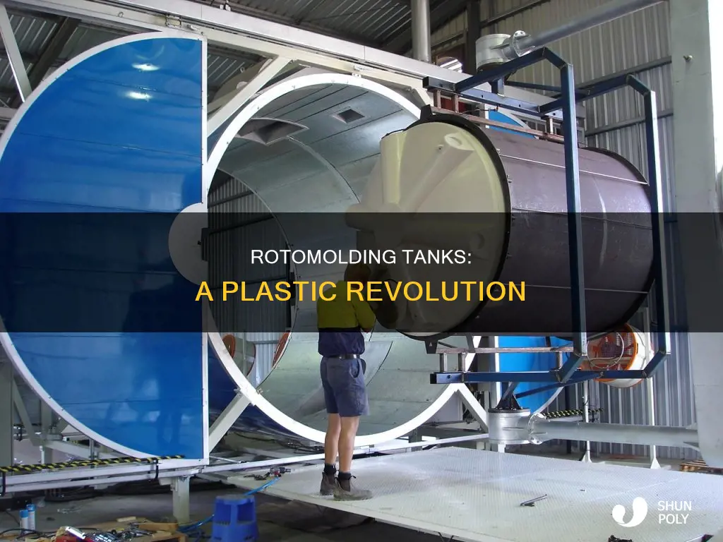 how many plastic tanks are rotomolded