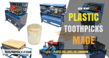 Unveiling the Surprising Production Numbers of Plastic Toothpicks
