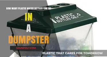 Maximizing Dumpster Space: How Many Plastic Water Bottles Fit?