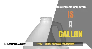 How Many Plastic Water Bottles Make Up a Gallon?