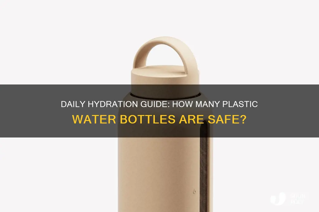 how many plastic water bottles should i drink a day