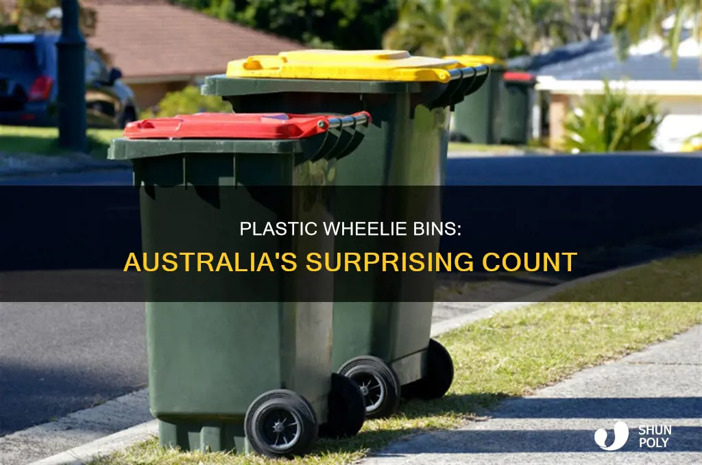 how many plastic wheelie bins in australia