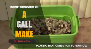 How Many Plastic Worms Can a Gall Create: Unveiling the Mystery