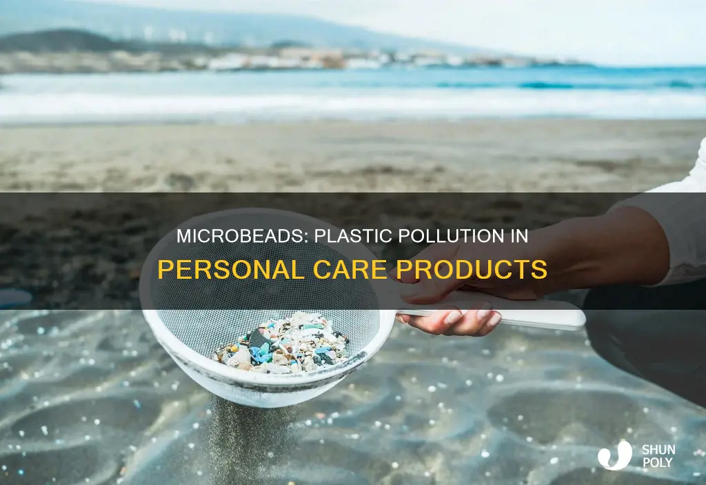 how many plastics in microbead products