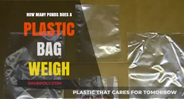 Plastic Bag Weight: Unveiling the Surprising Pond Equivalent