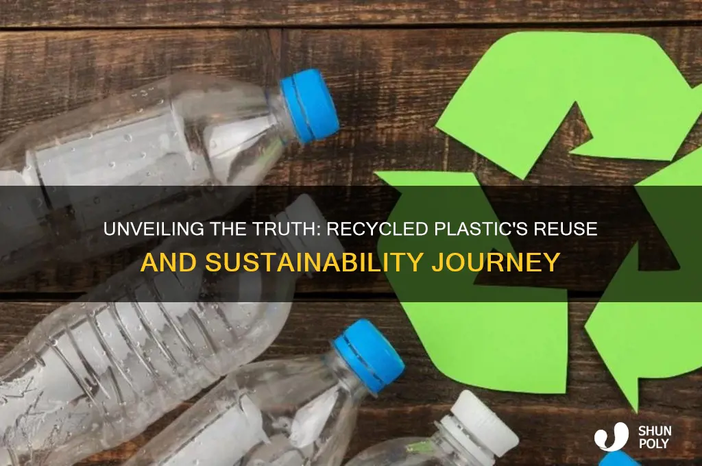 how many recycled plastic gets reused