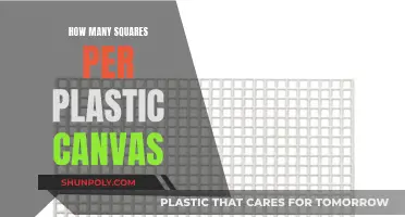 Squares on Plastic Canvas: How Many Do You Need?