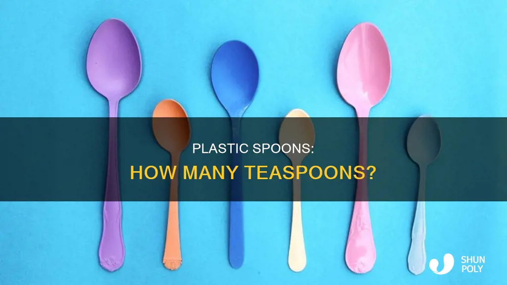 how many teaspoons in a plastic spoon