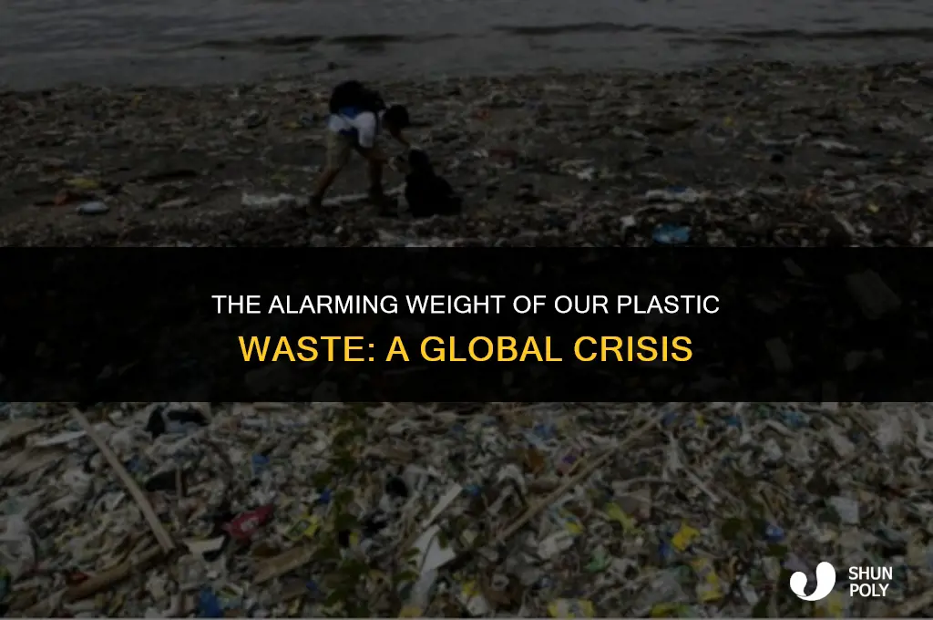 how many tons of plastic