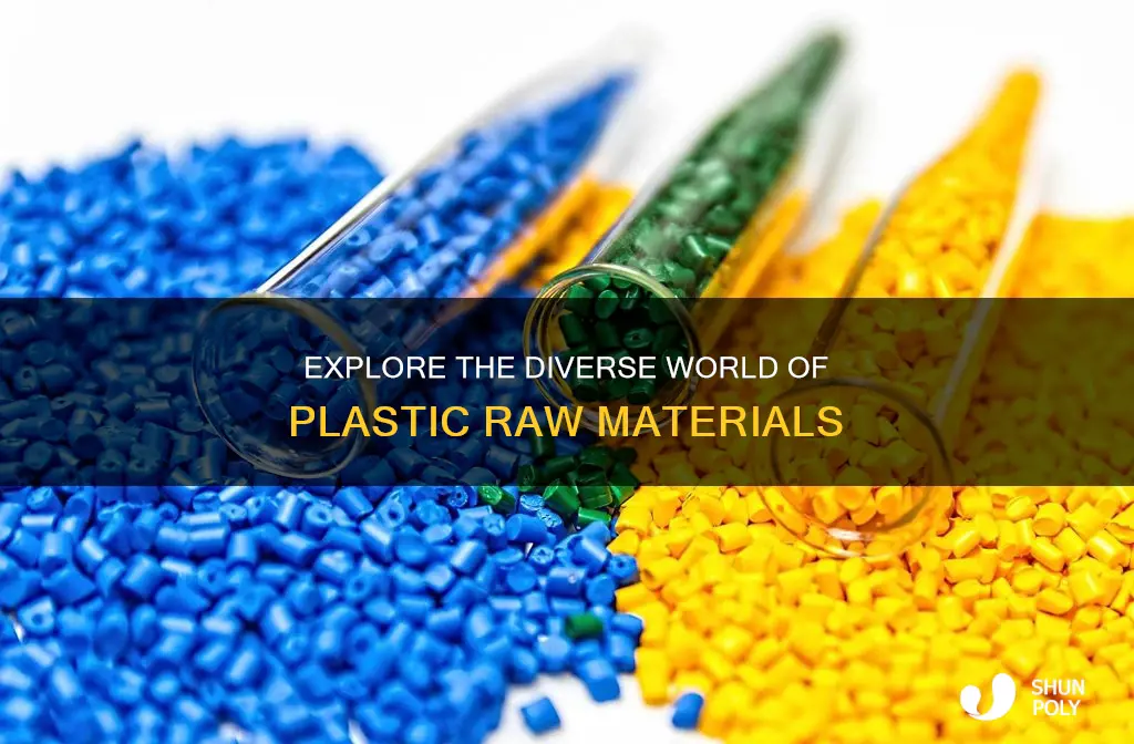 how many types of plastic raw material