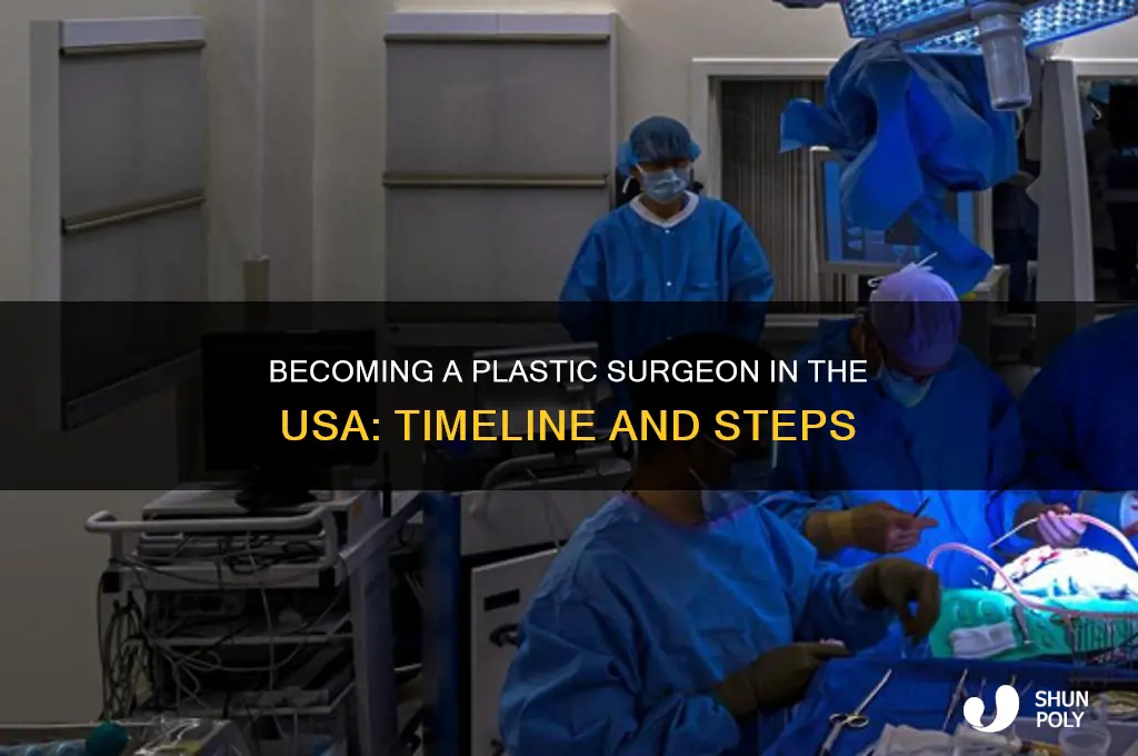 how many years to become a plastic surgeon in usa