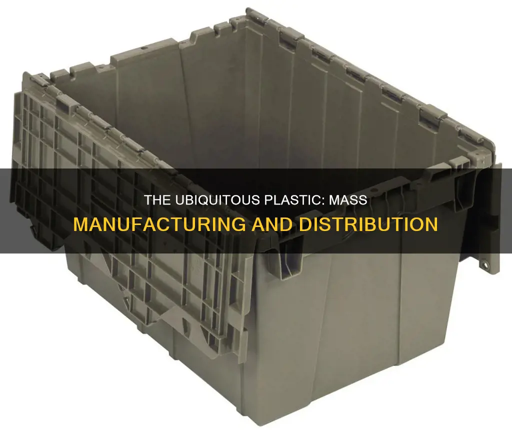 how mass manufactured plastic parts distributed