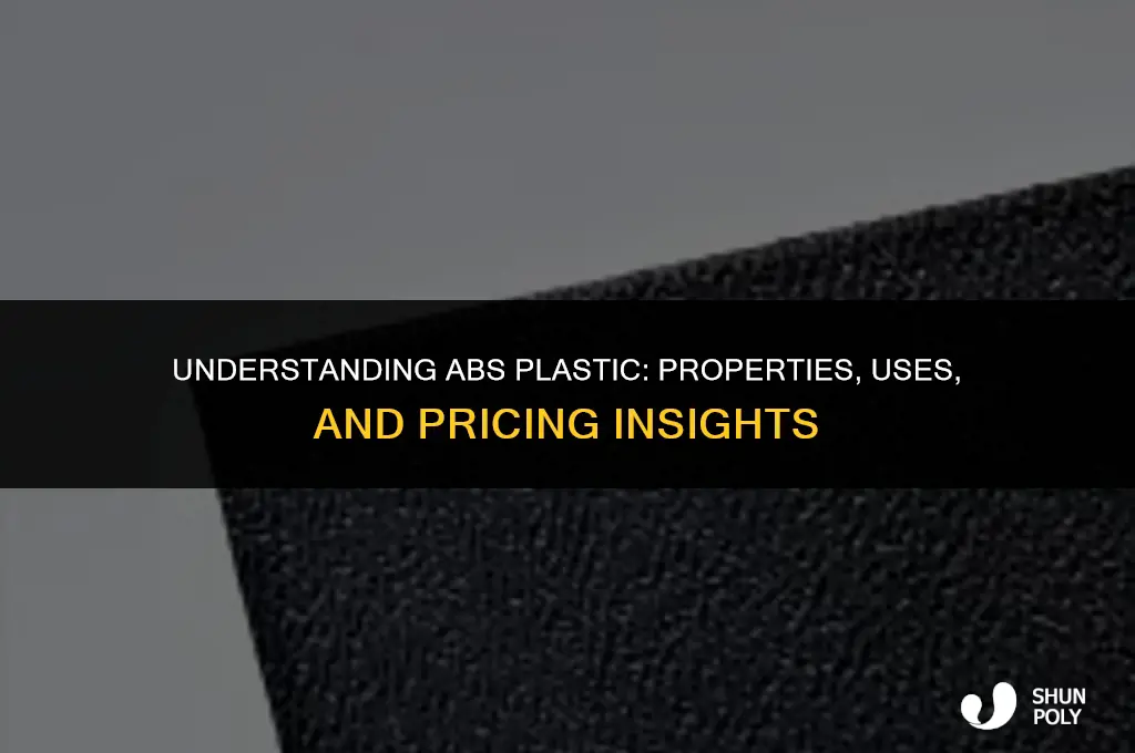 how mcuh is abs plastic