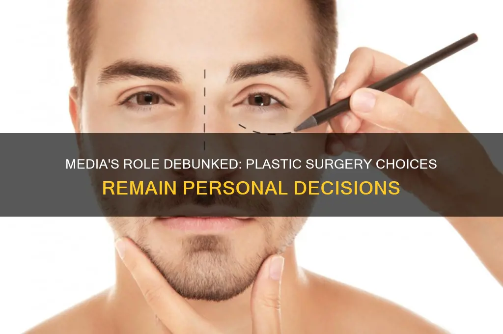 how media does not influence plastic surgery