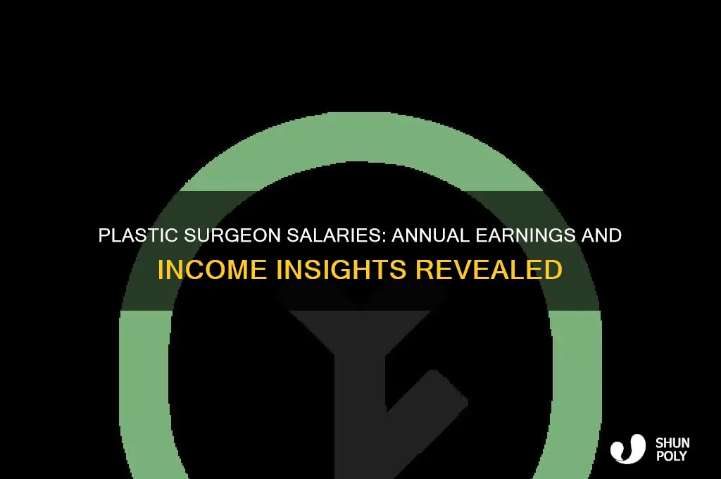 how mkuch money do plastic surgeons make per year