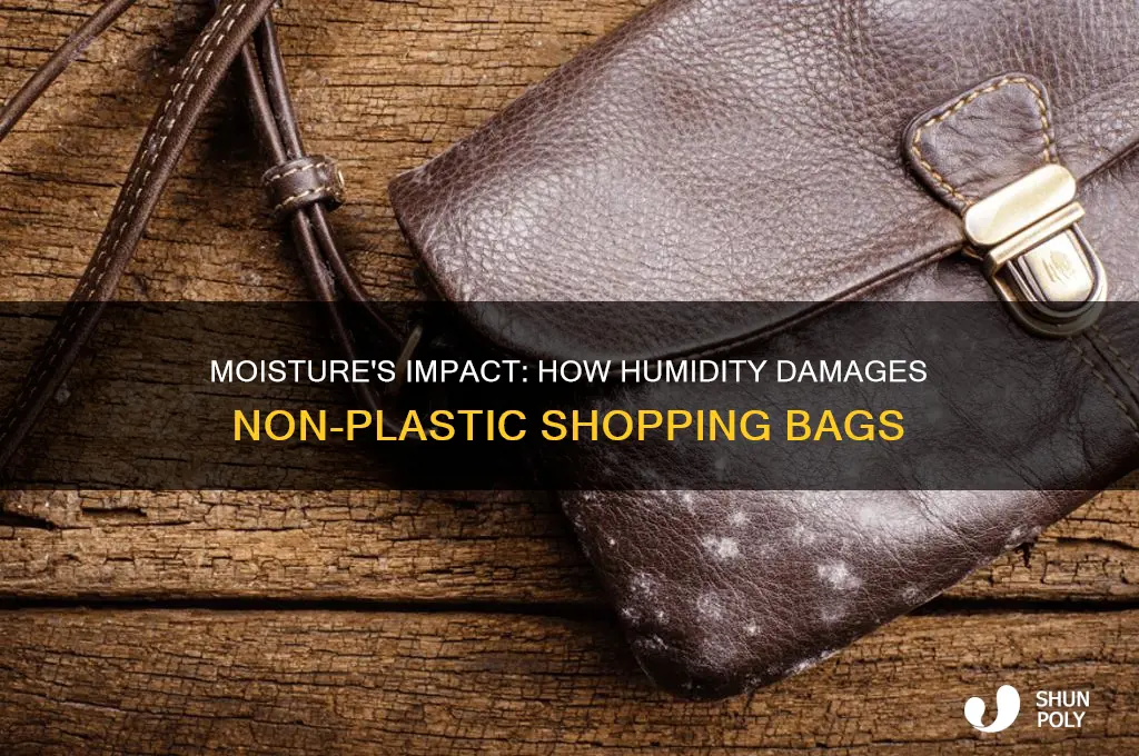 how moisture can affect non plastic bags