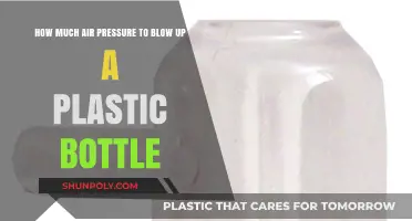 Optimal Air Pressure for Blowing Up a Plastic Bottle Safely